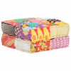vidaXL Pouffe 60x70x36 cm Patchwork Fabric