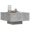 vidaXL Coffee Table Concrete Grey 60x60x31.5 cm Engineered Wood
