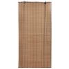 vidaXL Brown Bamboo Roller Blinds 140 x 160 cm