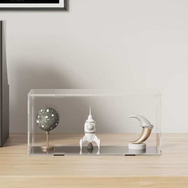 vidaXL Display Box Transparent 24x12x11 cm Acrylic