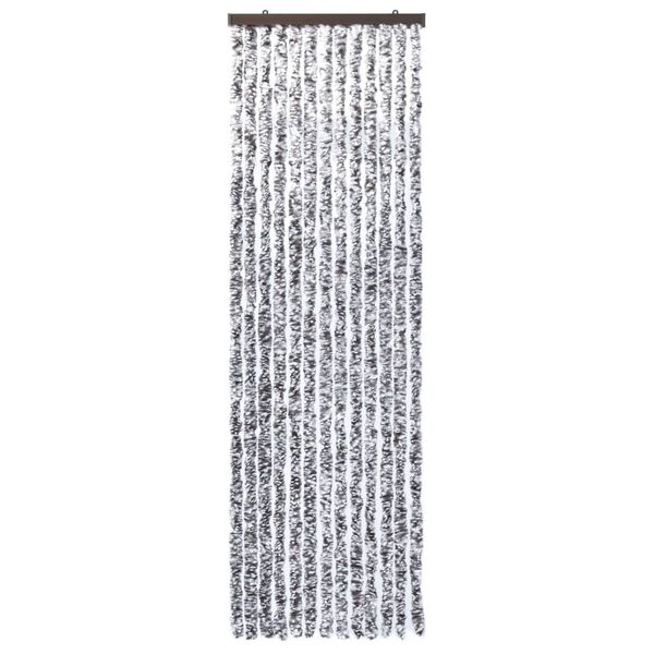 vidaXL Insect Curtain Brown and Beige 56x185 cm Chenille