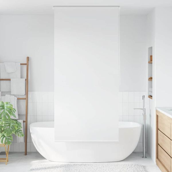 vidaXL Shower Roller Blind 100x240 cm White