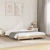 vidaXL Bed Frame without Mattress Sonoma Oak 140x200 cm Engineered Wood