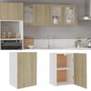 vidaXL Hanging Cabinet Lyon Sonoma Oak 39.5x31x60 cm Engineered Wood