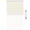 vidaXL Roller blind blackout 80 x 175 cm off white
