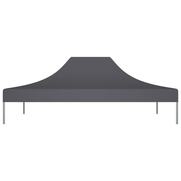vidaXL Party Tent Roof 4x3 m Anthracite 270 g/m²