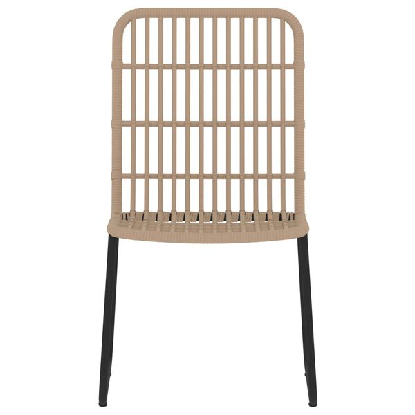 vidaXL 5 Piece Garden Dining Set Oak