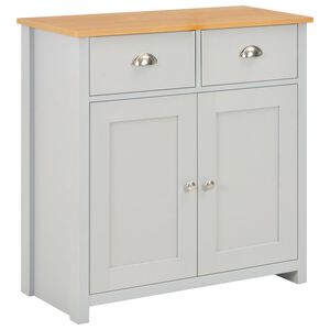 vidaXL Sideboard | Grey | Engineered wood with melamine | Medium | Sideboard