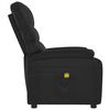 vidaXL Massage Chair Black Faux Leather