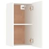 vidaXL 8 Piece TV Cabinet Set White Engineered Wood