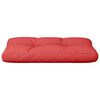 vidaXL Pallet Cushion Red 70x40x12 cm Fabric
