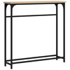 vidaXL Console Table Sonoma Oak 75x19,5x75 cm Engineered Wood