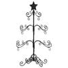 vidaXL Metal Christmas Tree for Decoration Black 90 cm