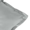 vidaXL Garden Bench Cushions 2 pcs Melange Light Grey 120x50x7 cm Fabric