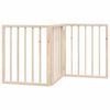 vidaXL Dog Gate Foldable 3 Panels 150 cm Poplar Wood