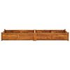 vidaXL Garden Raised Bed Acacia Wood 200x50x25 cm