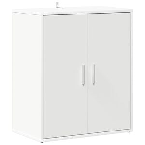 vidaXL Shoe Cabinet White 60x35x70 cm Engineered Wood