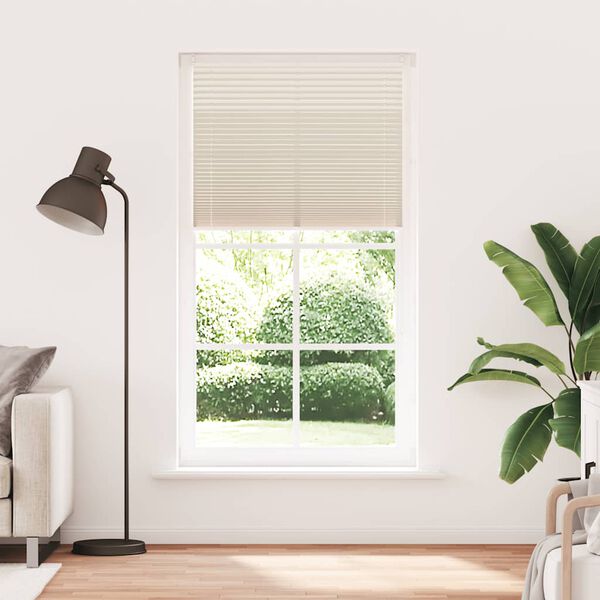 vidaXL Plisse Blind 100x200cm Cream