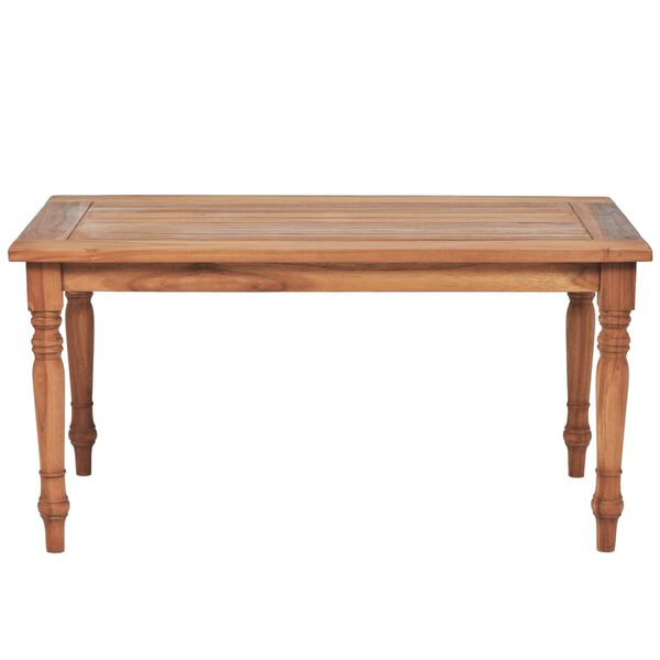 vidaXL Batavia Coffee Table Teak 90x50x45 cm