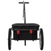 vidaXL Bike Trailer/Hand Wagon 155x60x83 cm Steel Black