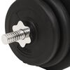 vidaXL Barbell and Dumbbell Set 30 kg