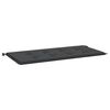 vidaXL Garden Bench Cushion Black 120x50x4 cm Oxford Fabric