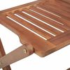 vidaXL Folding Garden Chairs 6 pcs with Cushions Solid Acacia Wood