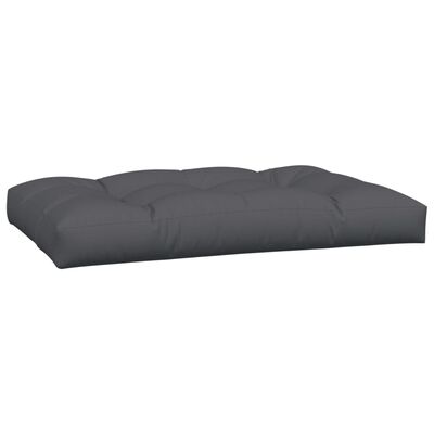 vidaXL Pallet Cushions 2 pcs Anthracite Fabric