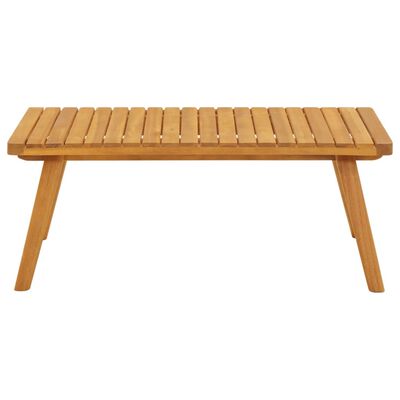 vidaXL Garden Coffee Table 90x55x35 cm Solid Acacia Wood