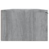 vidaXL Wall Cabinets 2 pcs Grey Sonoma 68x30x20 cm Engineered Wood