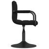 vidaXL Swivel Dining Chairs 6 pcs Black Velvet
