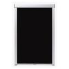 vidaXL Blackout Roller Blind Black PK06