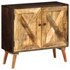 vidaXL Sideboard Solid Mango Wood 85x30x75 cm