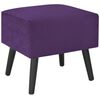 vidaXL Bedside Cabinet Dark Purple 40x35x40 cm Velvet