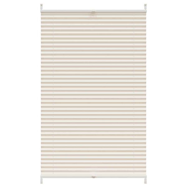 vidaXL Plisse Blind 80x125cm Cream