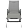 vidaXL Sun Loungers 2 pcs with Table Textilene and Steel