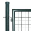vidaXL Garden Mesh Gate Fence Door Wall Grille 100x150 cm