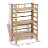 3-tier Bamboo Plant Rack