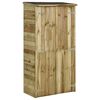 vidaXL Garden Tool Storage Shed Pinewood 85x48x177 cm
