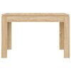 vidaXL Dining Table Sonoma Oak 120x60x76 cm Engineered Wood