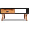 vidaXL Solid Acacia Wood Coffee Table 90x50x40 cm