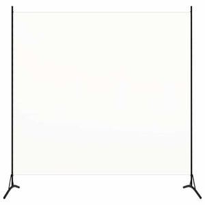 vidaXL 1-Panel Room Divider White 175x180 cm