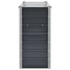 vidaXL Garden Raised Bed Anthracite 160x40x77 cm Galvanised Steel