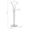 vidaXL Suit Stand 45x35x107 cm White