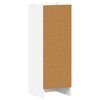 vidaXL Shoe Cabinet White 32x35x92 cm Engineered Wood