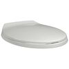 vidaXL Soft-close Toilet Seat White Oval