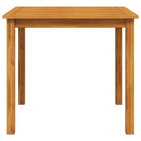 vidaXL Garden Table 85x85x74 cm Solid Acacia Wood