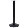 vidaXL Bistro Table Leg Black &Oslash;43x107 cm Cast Iron