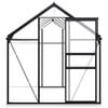 vidaXL Greenhouse with Base Frame Anthracite Aluminium 7.03 m²