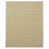 vidaXL Rug Bamboo 160x230 cm Natural